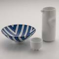 平形めし茶碗と酒器のセット