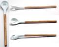 サーバースプーン 穴あき白木